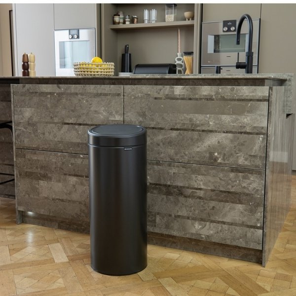 Kosz TOUCH BIN NEW 30L Mineral Moonlight Black