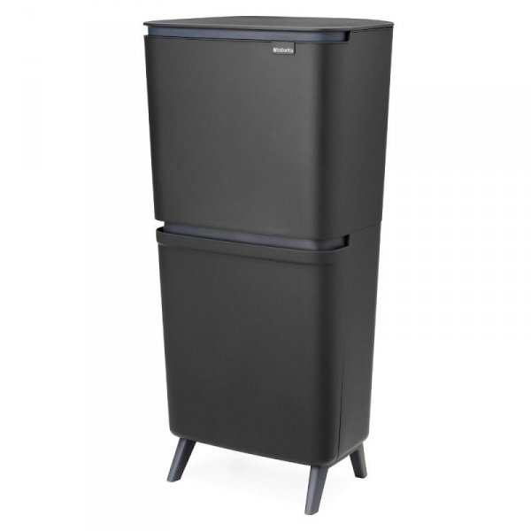 Kosz do segregacji SORTUP HI 25+10+10L Dark Grey