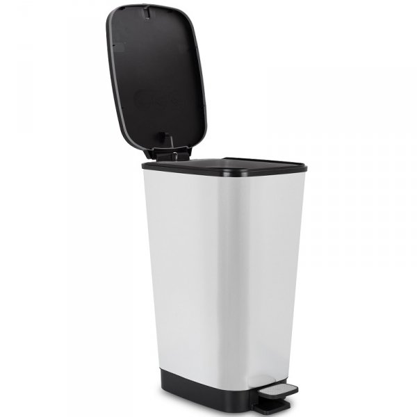 Kosz na śmieci CHIC-BIN 45L srebrny