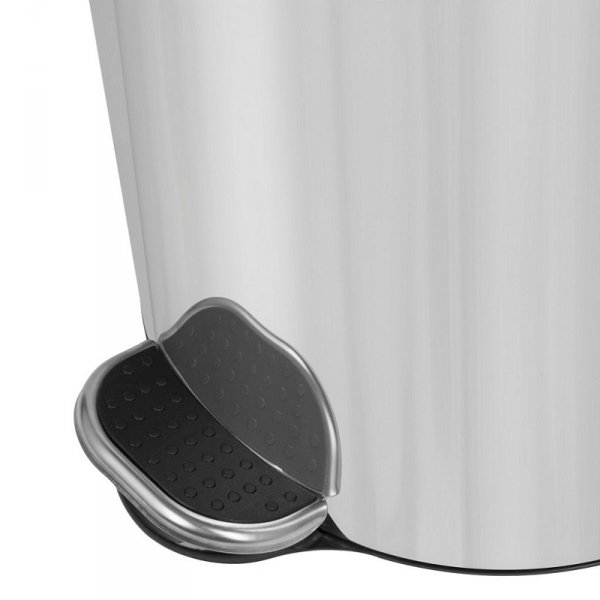 Kosz na śmieci 12L FREEDOM FRESH SOFT stal nierdzewna połysk ( z wolno opadającą pokrywą )