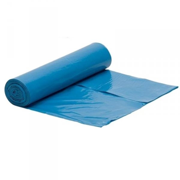 Worki na odpady  80l LD 22mic (25) niebieskie