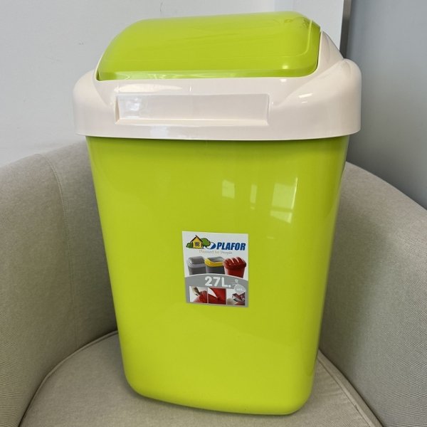 Kosz na śmieci STANDARD 30L zielony
