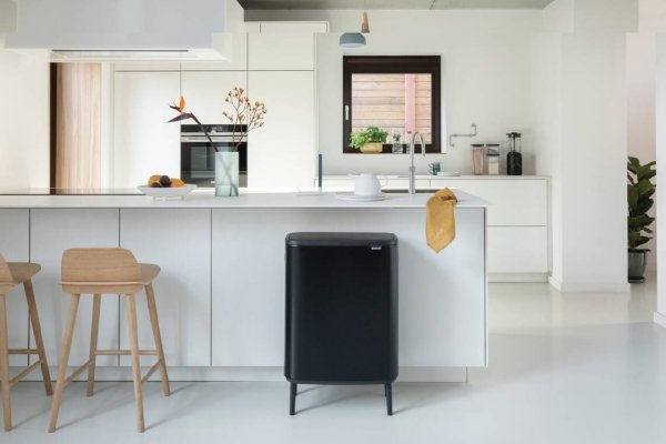 Kosz TOUCH BIN HI BO 60L Matt Black