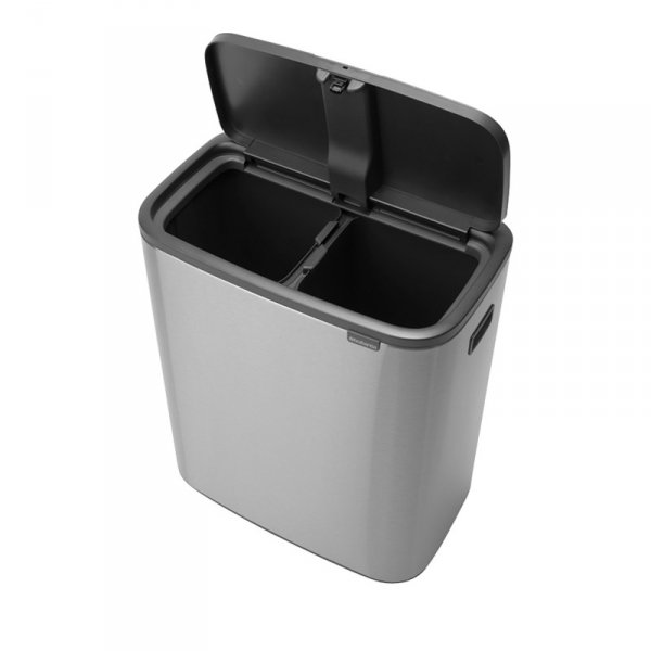 Kosz TOUCH BIN BO 2x30L Matt Steel FPP