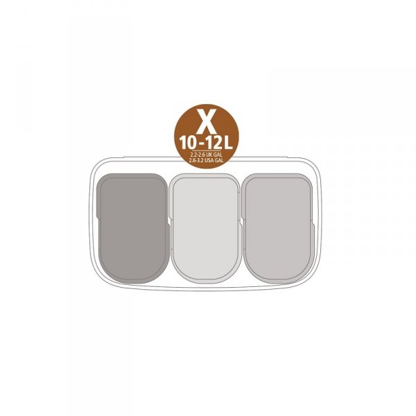 Kosz TOUCH BIN BO 3x11L Soft Grey