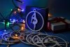 Set of 9 Wooden Pole Dance Christmas Ornaments