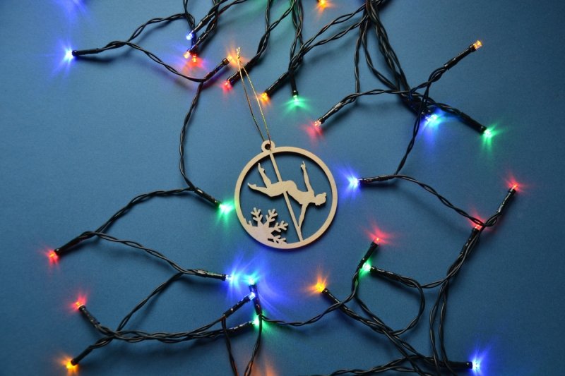 Pole dance Christmas Ornaments, perfect gift for pole dancer, Pole dance Wall Decor