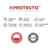 Taśma ogrodzeniowa ROLKA 26mb BASIC 19cm PROTECTO™ SZARA