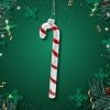 Eleganckie Ozdoby Świąteczne Laseczka Cukrowa z Szkła od Kamai Christmas Decoration®