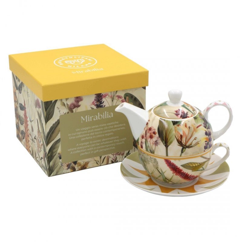 ROSE&TULIPANI MIRABILIA Tea4One Ze Spodkiem 300 Ml, żółty Mirabilia