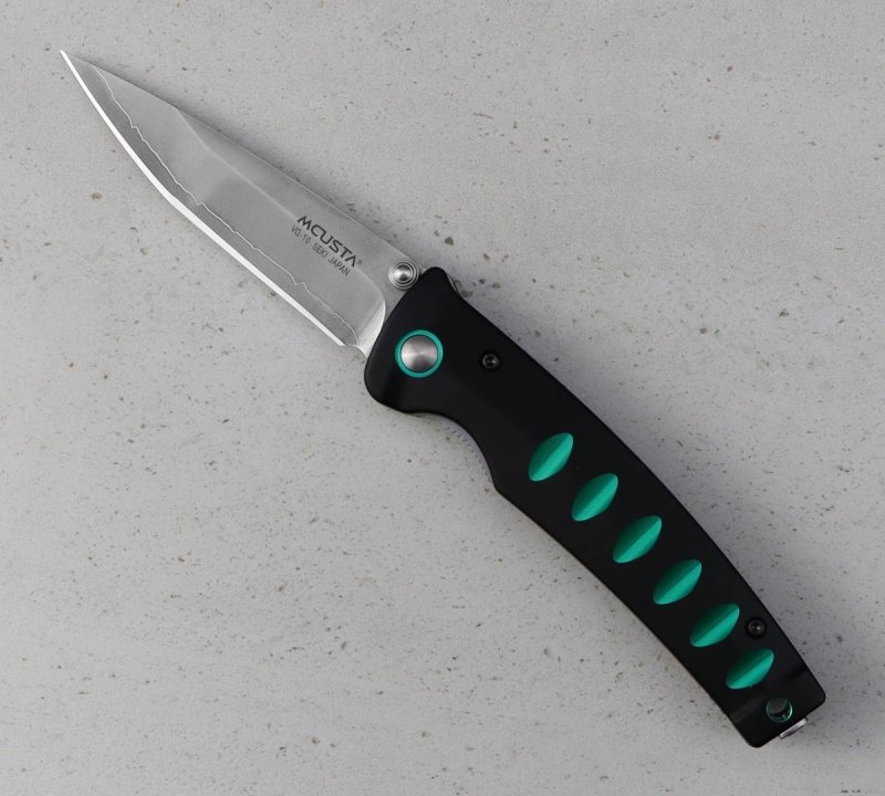 Mcusta Katana VG-10 Black/Green 8,5 cm