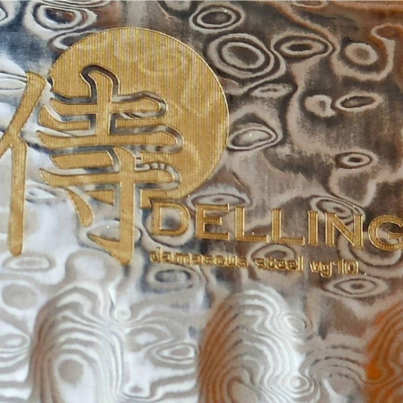 Nóż Dellinger SAMURAI Santoku 170mm [K-HP7C]