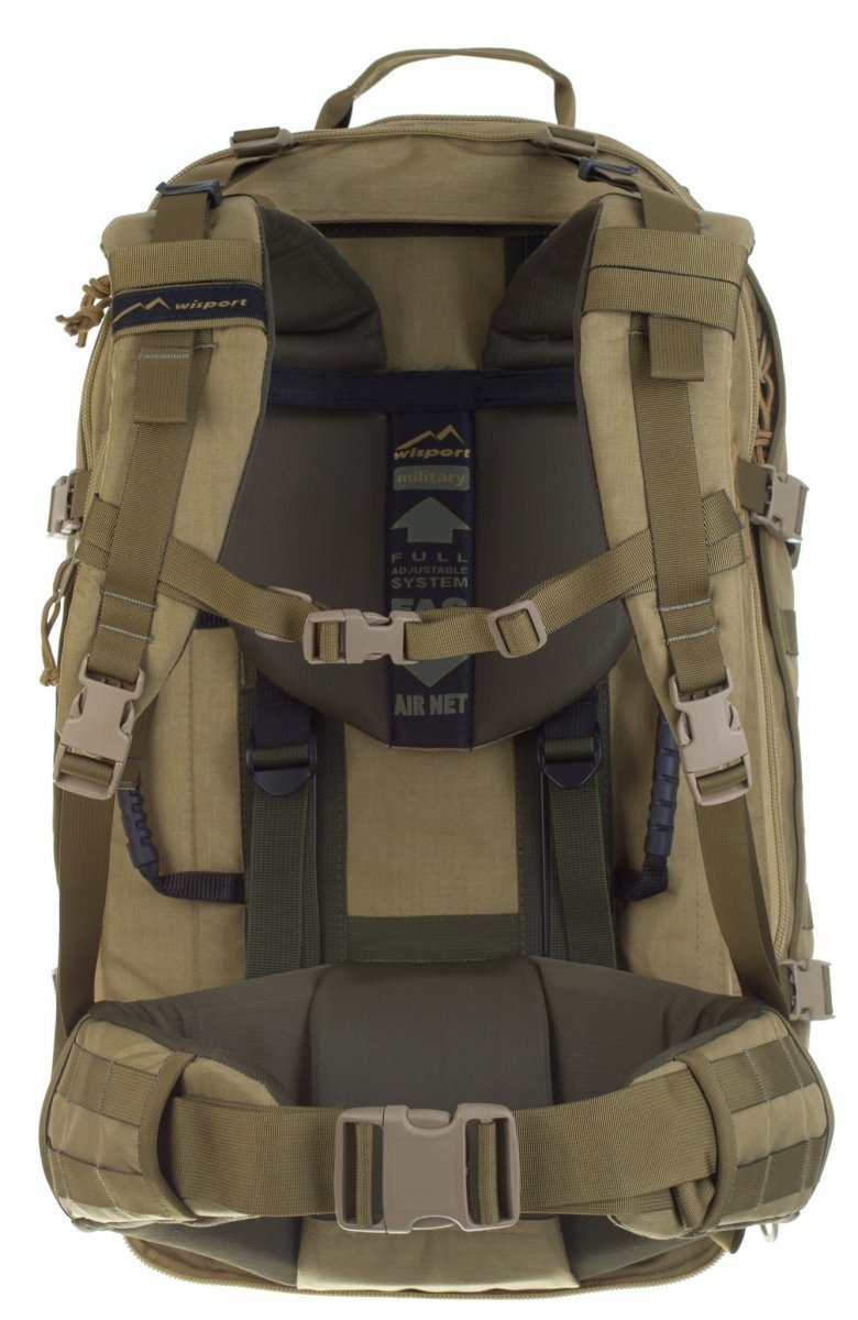 Plecak Wisport Crossfire 45-65L Olive Green Cordura MOLLE