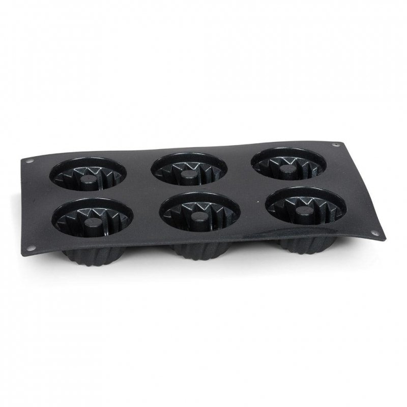 Silikonowa forma na 6 mini babek 29x17cm