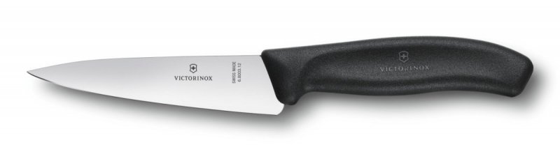 Nóż do Siekania Victorinox - Ostrze ze stali nierdzewnej, profilowana rękojeść, w pudełku prezentowym - 12 cm - 6.8003.12G