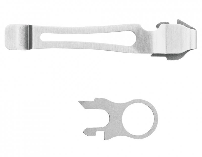 Klips i pierścień do smyczy Leatherman - zabezpieczenie narzędzi multitool, łatwe mocowanie do kieszeni, kompatybilny z modelami Charge i Wave - 934850 - Leatherman
