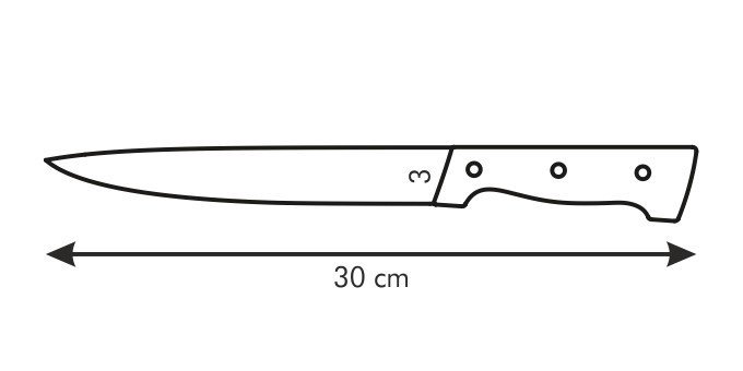 Nóż do porcjowania HOME PROFI 17 cm Tescoma
