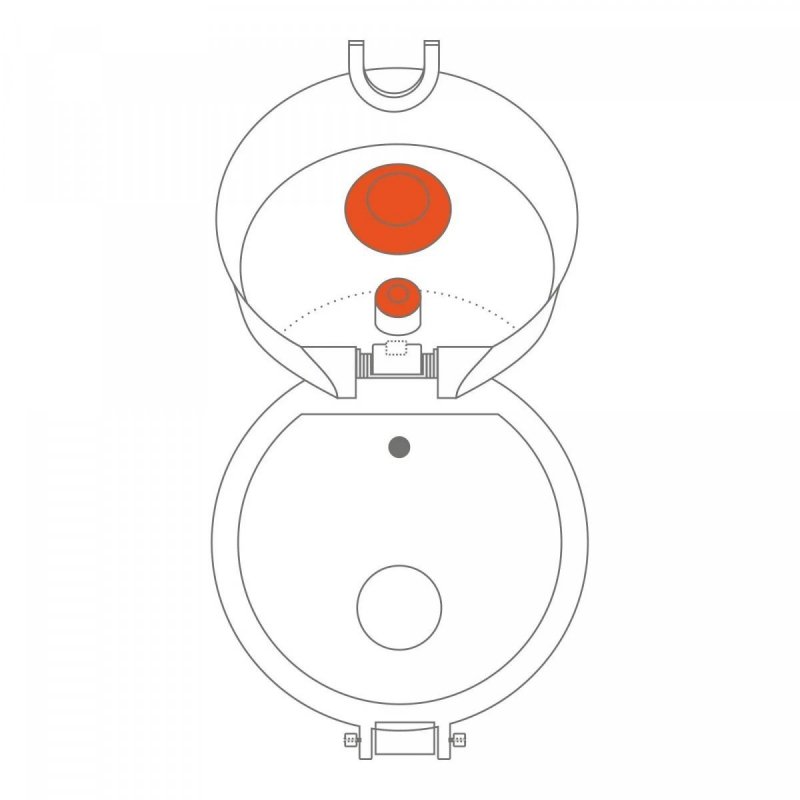 Butelka Bidon na Wodę do Picia  ION8 BPA Free I8RF350PYDINO Dinosaur 350 ml