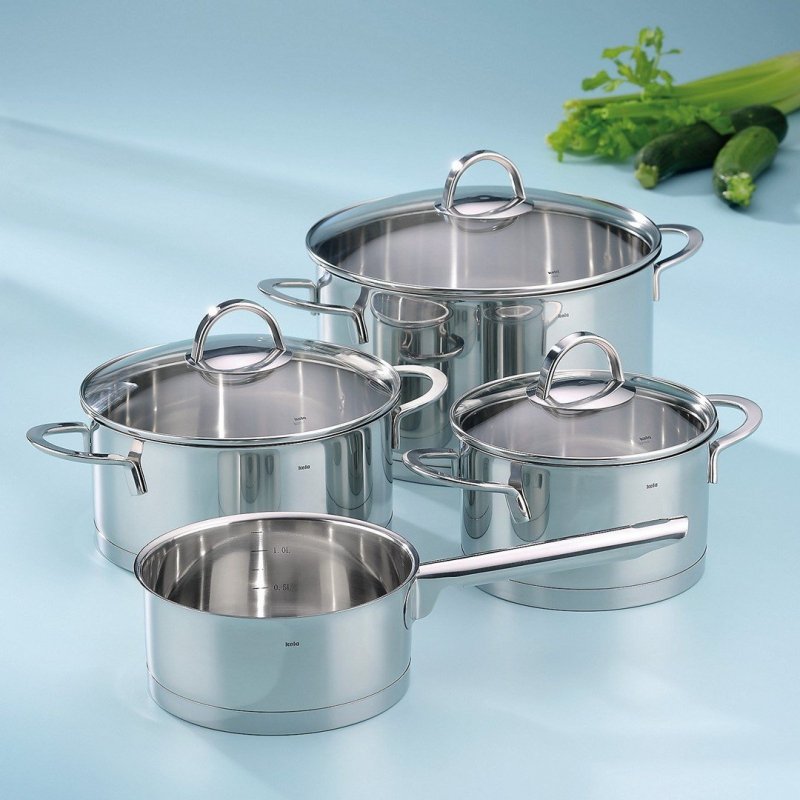 KELA-Zestaw 4 garnków 7el. Cailin