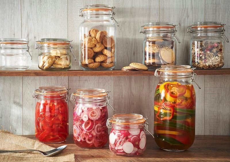 Kilner  Słoik 0,5l, Square Clip Top Jar