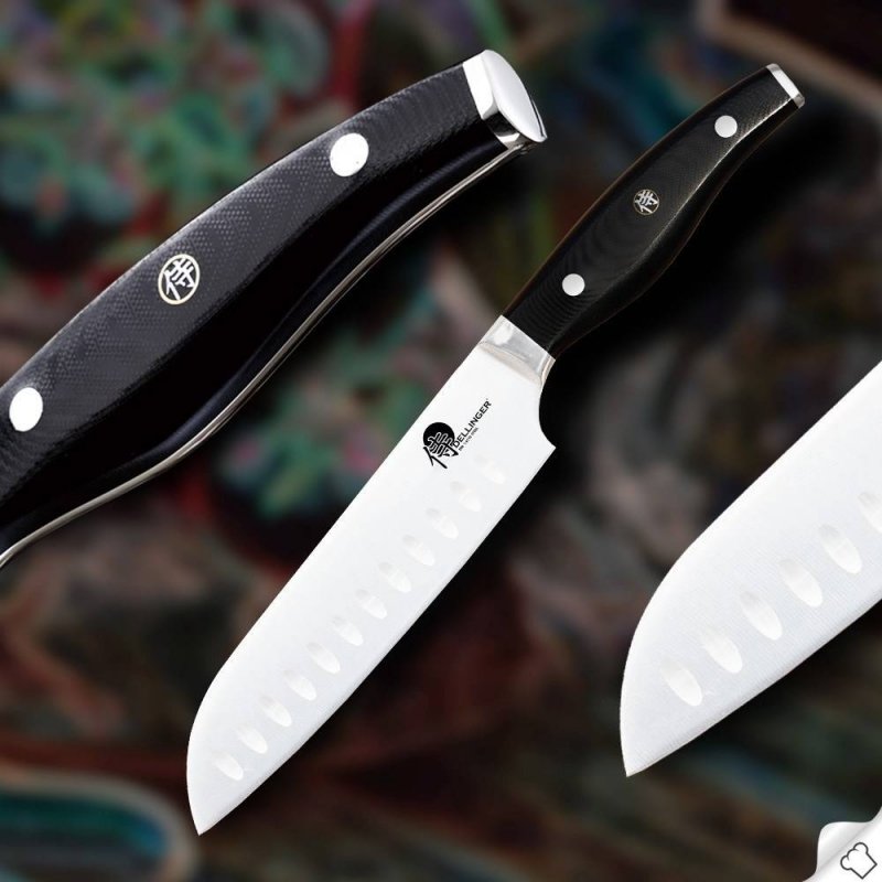 Nóż Dellinger SAMURAI (German) Santoku 180 mm [K-HG7]