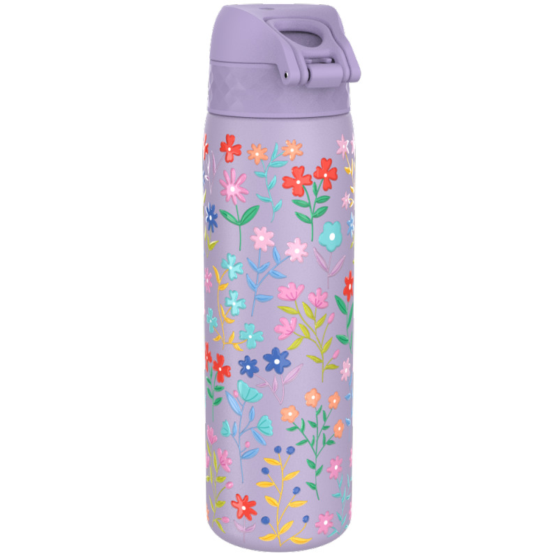 Butelka termiczna Ion8 Ditsy Floral 500ml, lekka, szczelna, z ustnikiem
