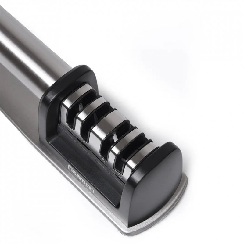 Fissman Trzystopniowa Ostrzałka do Noży 23x6x6 Cm do Noży Kuchennych, Wielo