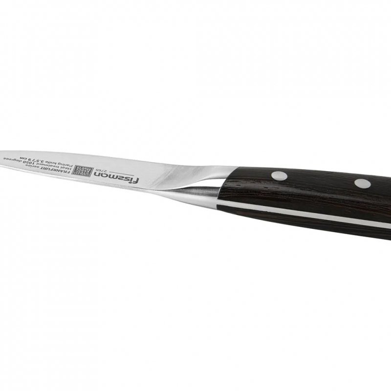 Nóż do warzyw Fissman Frankfurt 9cm, stal X50CrMoV15, drewno wenge