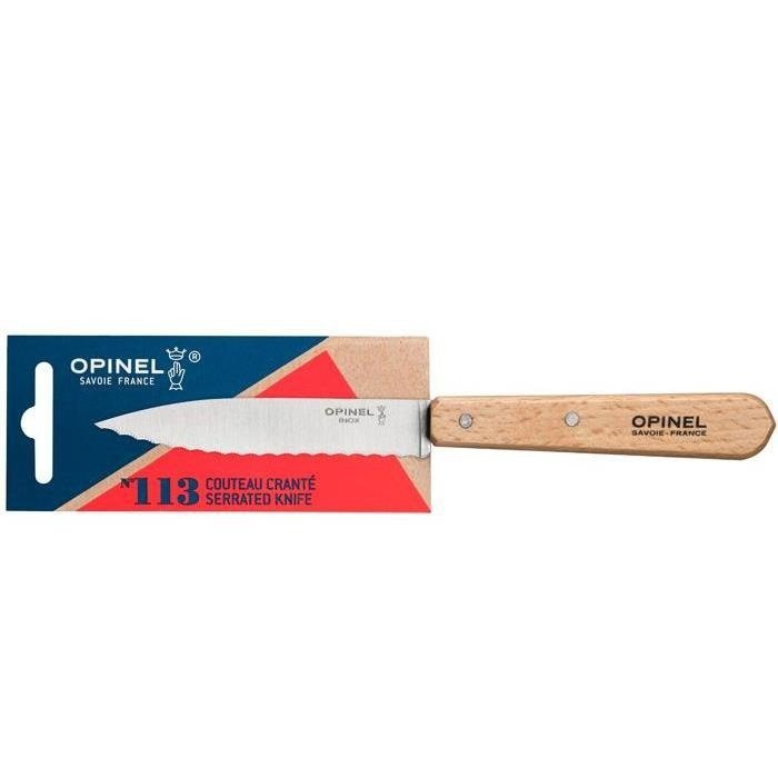 Nóż do jarzyn Opinel No.113 Pop Serrated 001918