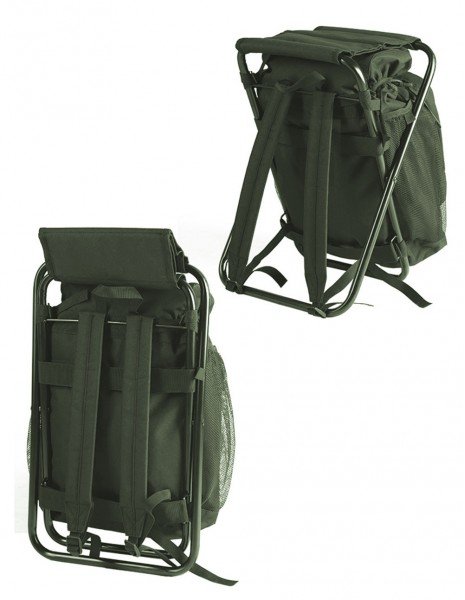 Plecak z Krzesłem Mil-Tec 20L Olive Poliester