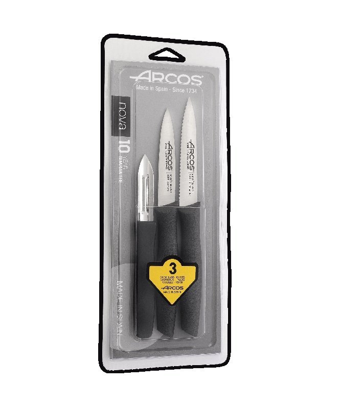 Zestaw 3cz. do obierania NOVA Arcos