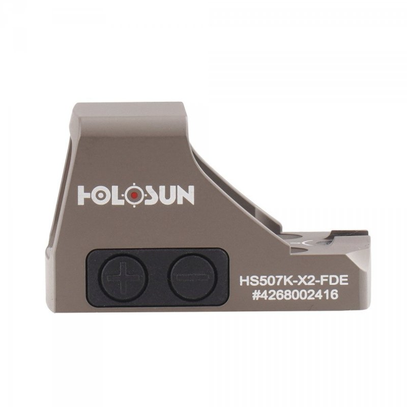 Kolimator Holosun HS507K X2 FDE Open Reflex SubCompact Pistol Sight