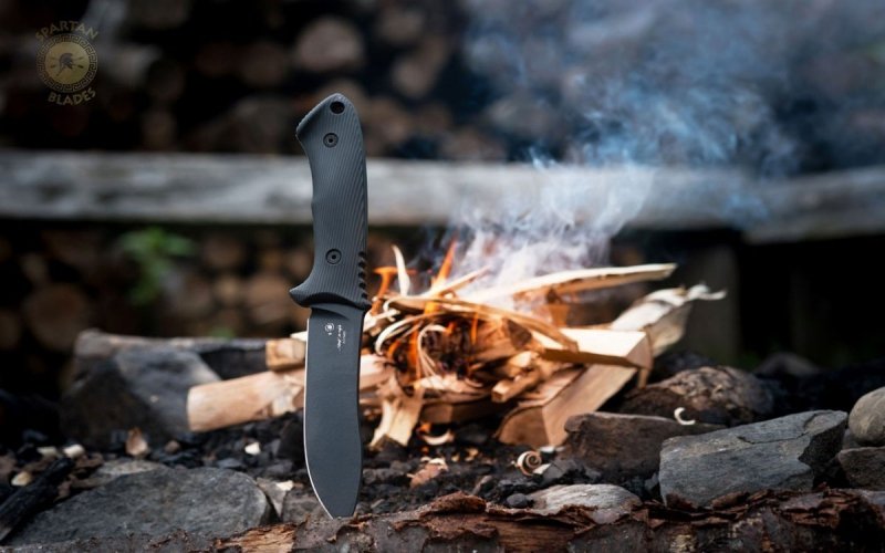 Nóż Spartan Blades Harsey Nessmuk All Black