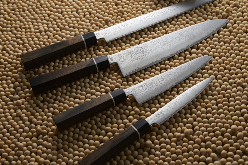 Nóż Suncraft Senzo Black Chef 20 cm VG-10 Pakkawood