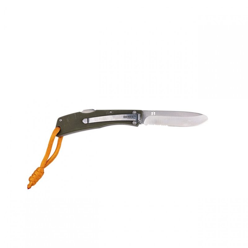 Nóż kieszonkowy dla dzieci JUNIOR Homey's, DIY, Billy, stal nierdzewna G10, pudełko