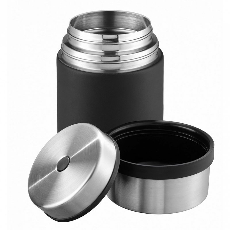 Termos obiadowy Esbit Sculptor 1L czarny - stal nierdzewna, BPA free
