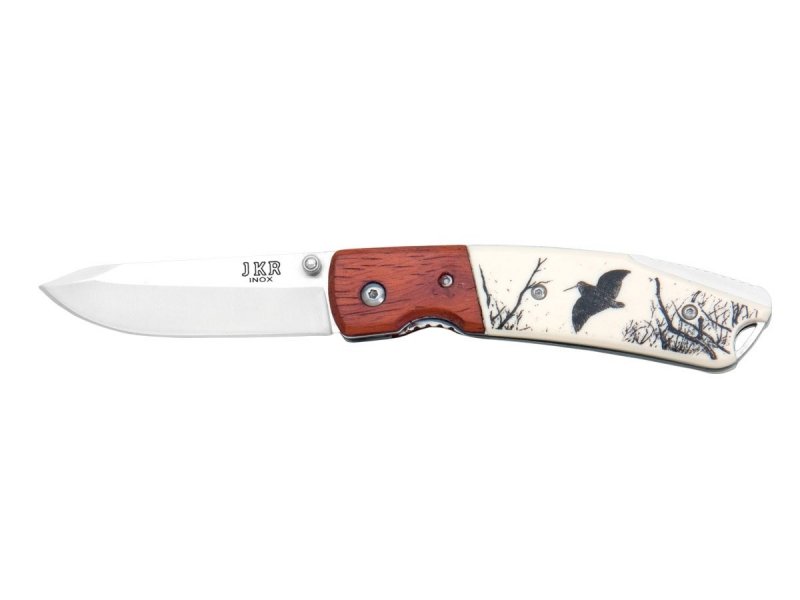 Nóż Joker JKR367 (ostrze 7,5 cm, dekorowany, ptak)