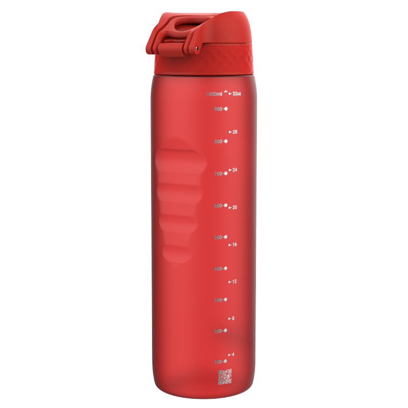 Ion8 butelka plastikowa BPA free 1000ml red