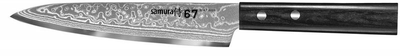 Samura Damascus 67 Nóż Utility 150mm 61 HRC – 67 Warstw Stali Damasceńskiej