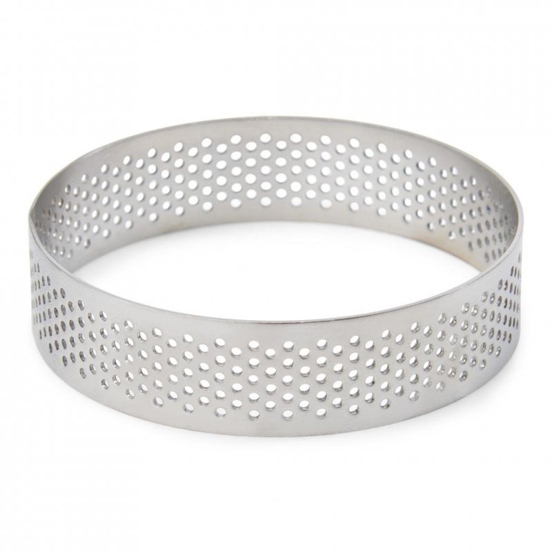 Perforowany Okrągły Pierścień do Wypieków 8 Cm