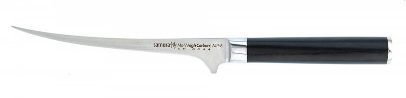 Samura Mo-v Mały nóż Kuchenny do Filetowania 139mm. do Mięsa i Ryb