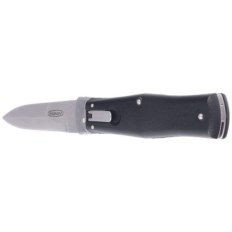 Nóż sprężynowy Mikov Predator Stonewash N690 (241-bh-1/stn/klip)