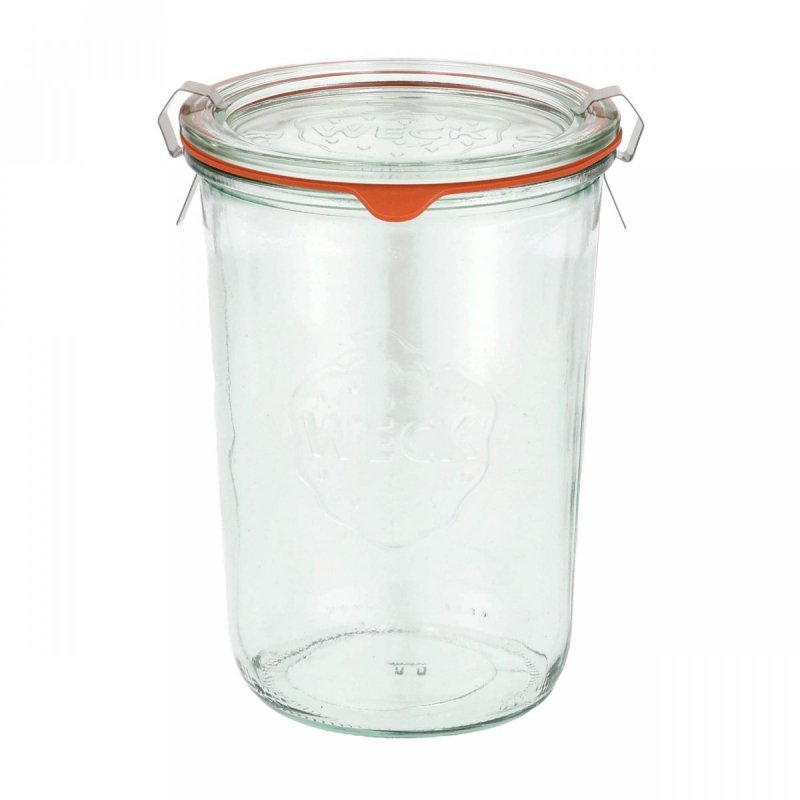 Słoik Weck Mold z pokrywką, uszczelką i 2 zapinkami 850 ml, 6 szt