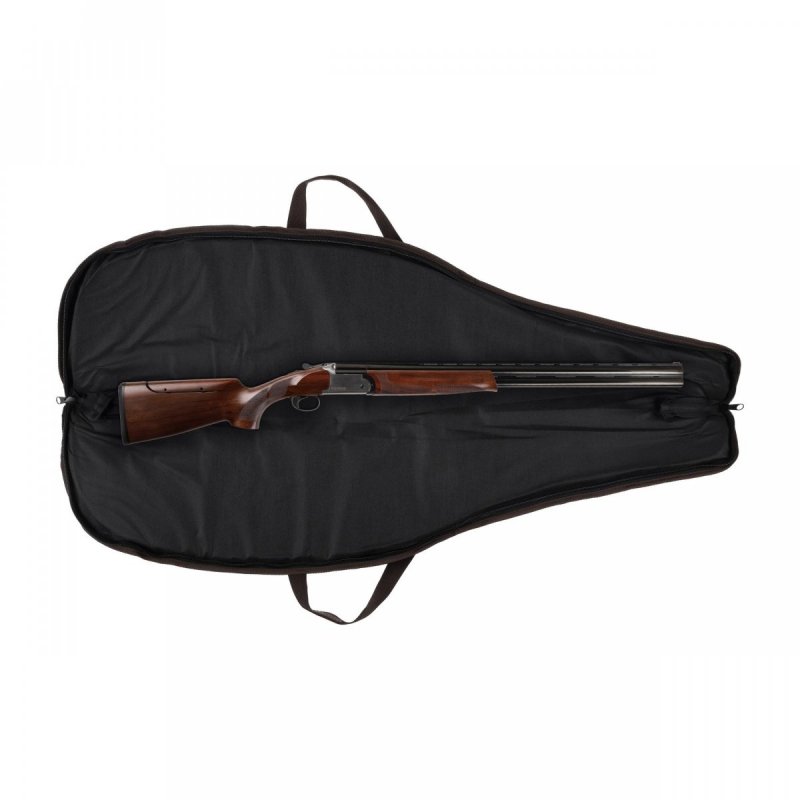 Pokrowiec Forsport na broń LPZKAM 02 1.25m, kolor kamuflaż leśny/ zamsz brąz, haft jeleń ryczy w trawie