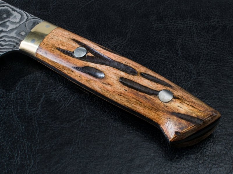 Takeshi Saji YBB Nóż Santoku 18cm VG-10