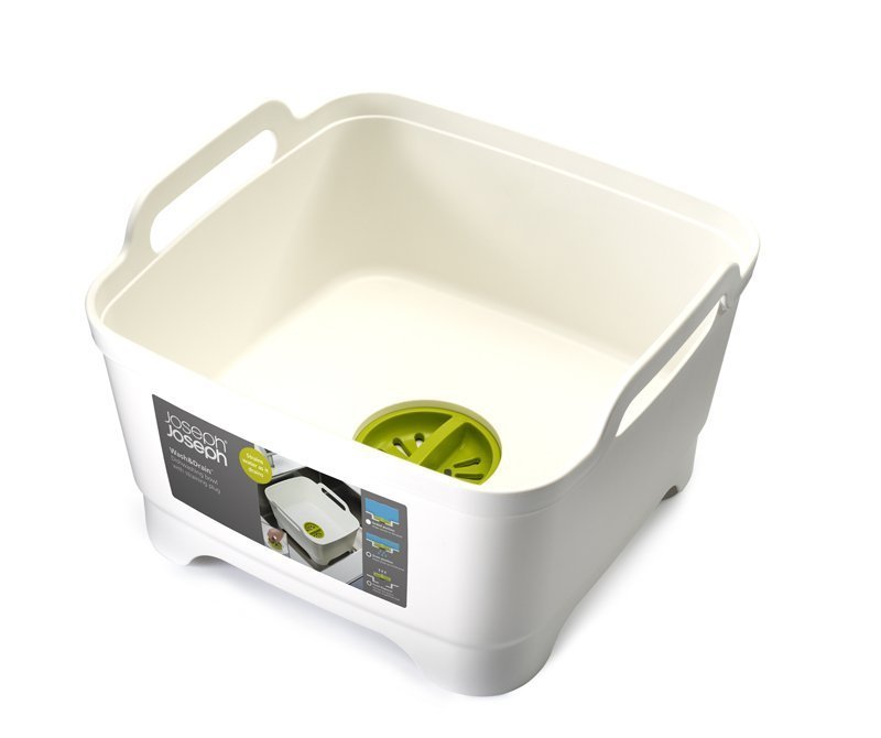 Joseph Joseph Miska z odpływem Wash&amp;Drain, szara