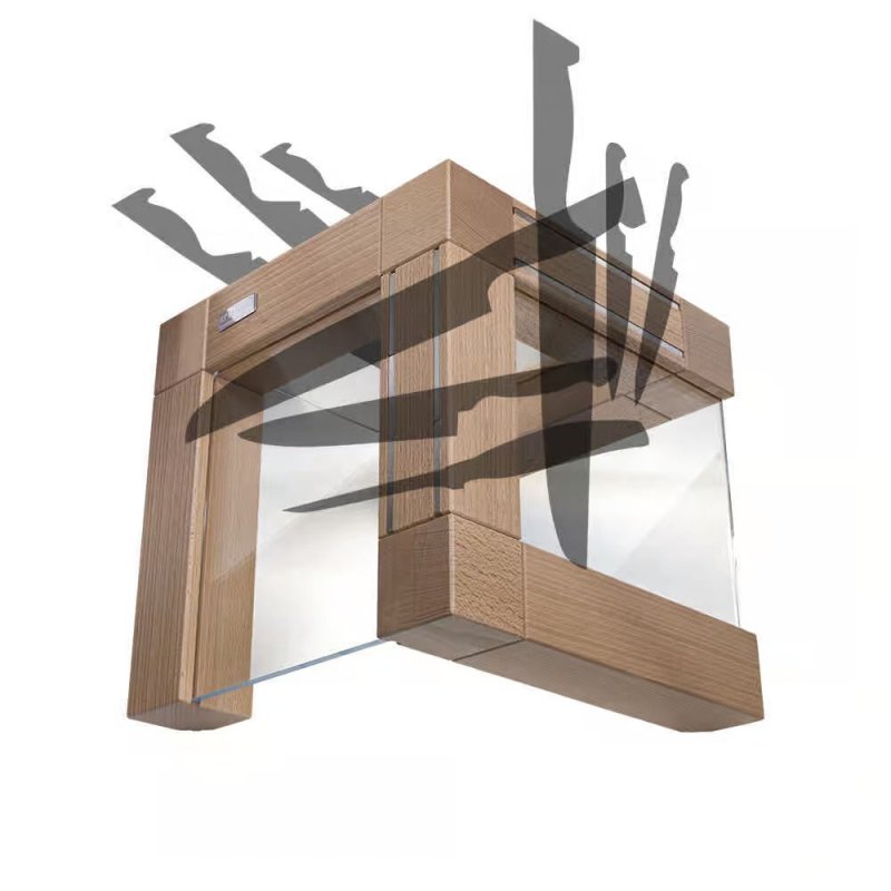 Magnetyczny Blok Na Noże Z Drewna Bukowego Grand Prix Artelegno