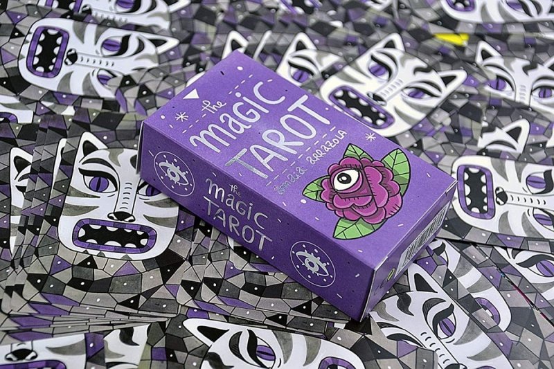 Tarot Magic Amaia Arrazola 78 Kart Fournier Artystyczny