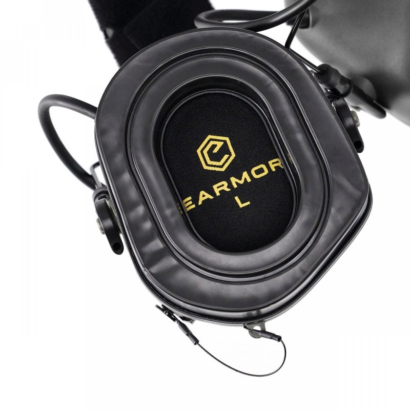 Aktywne ochronniki słuchu Earmor M31 Mark4 M31-BK-MARK4 czarne