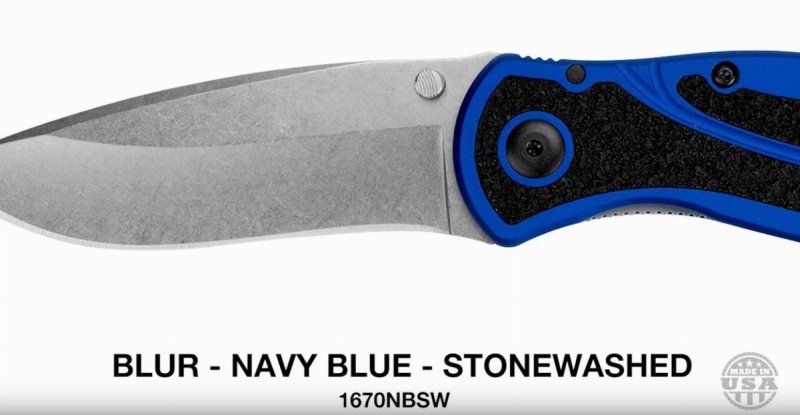 Nóż składany Kershaw Blur 1670NBSW